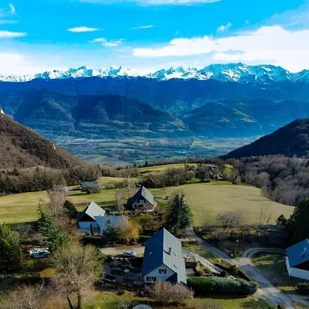 Maison Familiale En Montagne Avec Vue Merveilleuse Sur Le Massif De Belledonne Saint-Bernard  Exterior foto