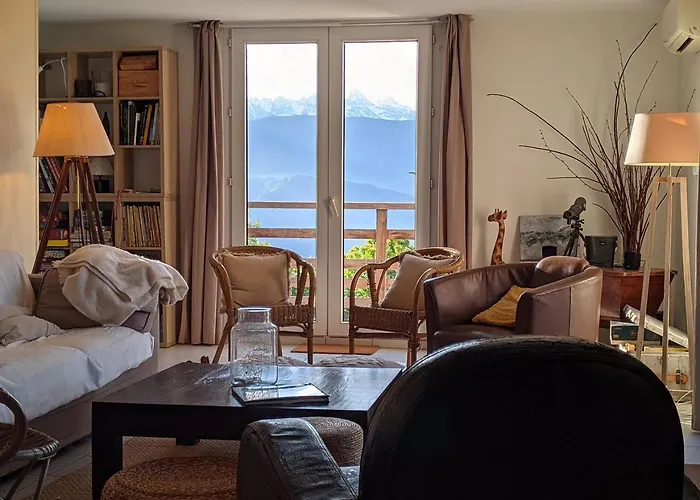 Maison Familiale En Montagne Avec Vue Merveilleuse Sur Le Massif De Belledonne